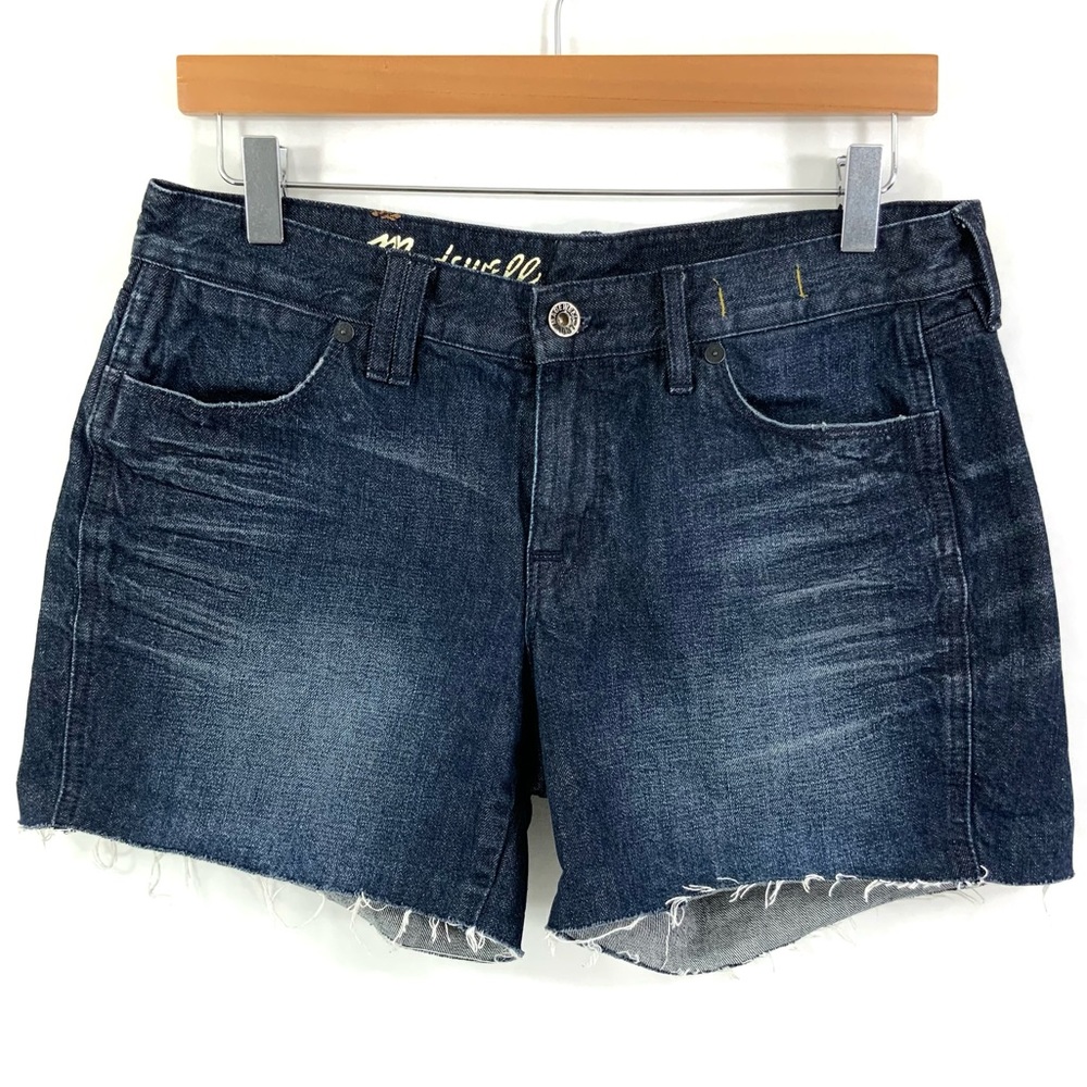 Madewell Dark Blue Denim Jean Shorts